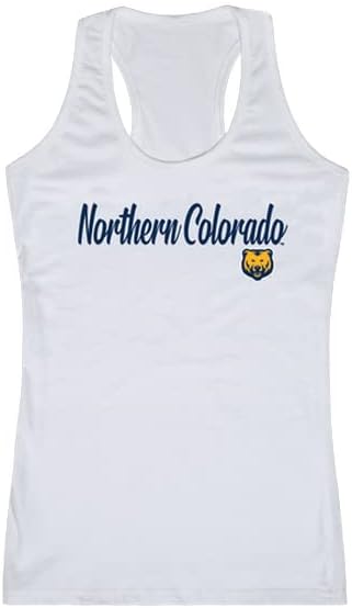 W Republic University of Northern Colorado Мечета Женска Тениска с надпис на бретелях Тениска