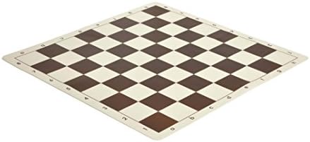 Регламентная силиконова турнирът шахматна дъска, квадратна 2,25 инча от Шахматна федерация на САЩ