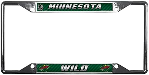 Frame Регистрационен номер Rico Industries NHL Minnesota Wild, Един Размер, Цвят на екип