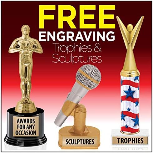 Короната Награждава трофеи музикални ноти от страна на потребителя за гравиране, Именным Златен трофеем музикални ноти