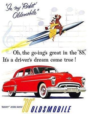 1950 Oldsmobile - Рекламен Магнит за реклама
