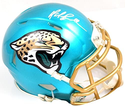 Мини-Каска Джаксънвил Jaguars Flash Speed с автограф на Марк Брунелла - Prova - Мини-Каски NFL с автограф