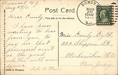 Спомен от Бруклин Бруклин, Ню Йорк, Ню Йорк Оригиналната антични картичка 1911 г.