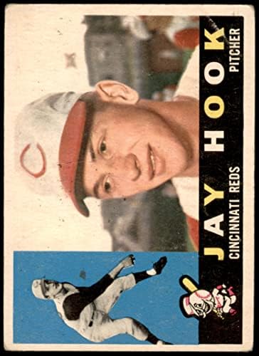 1960 Topps 187 Джей Кука Синсинати Редс (Бейзболна картичка) хубаво червено
