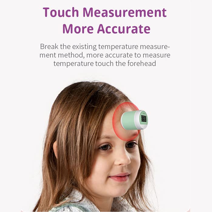 Термометър Gepode за деца Baby - Градус Целзий - Термометър за челото (Зелен цвят)