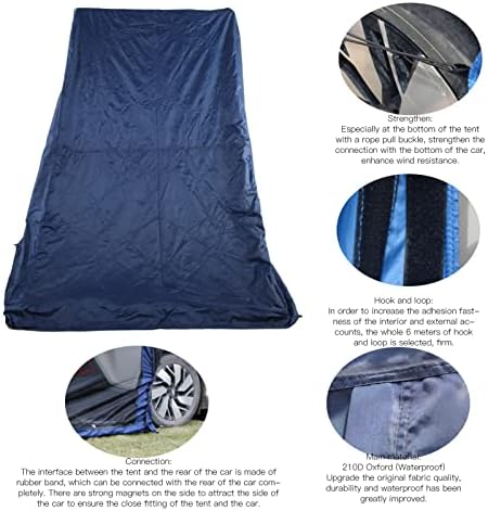 Палатка за suv plplaaoo, Автомобили Кемпинговая Палатка с Голям Преносим Водоустойчива чанта За Съхранение, Непромокаеми