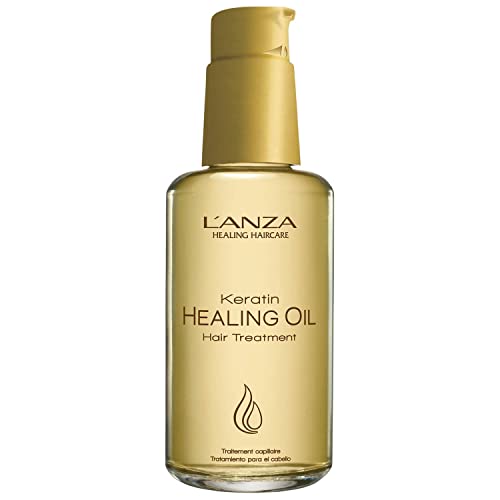L ' ANZA Keratin Healing Oil Treatment – Възстановява, ревитализира и подхранва Суха изтощена Коса и кожата на главата