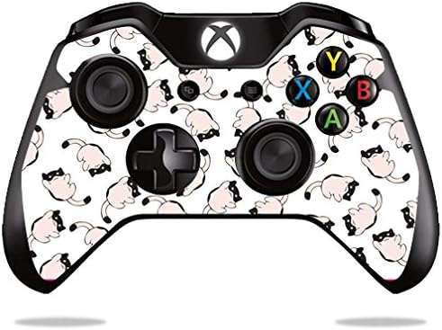 Калъф MightySkins, съвместим с контролера на Microsoft Xbox One или One S Raining Cats | Защитен, здрав и уникален Винил