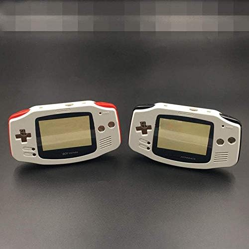 Преносим Комплект бутони с пълен корпус на Shell Case Cover контролера на Nintendo Gameboy Advance GBA (Бял, Черен)