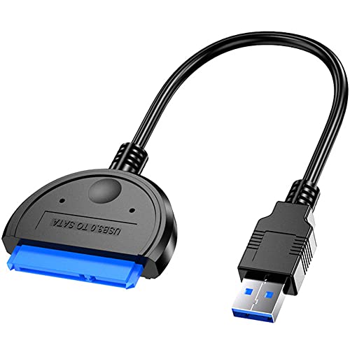 Кабел-адаптер Warmstor SATA към USB 3.0 Адаптер за твърд диск, USB 3.0 A до 2,5 SATA III Външен Конвертор за 2,5-инчови
