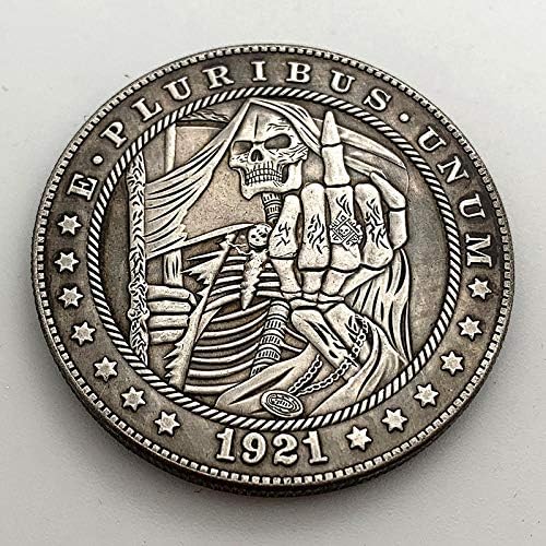 Копирна Монета 1921 Година Лутане Монета Пръст Любима Монета Възпоменателна Монета сребърно покритие Щастливата Монета
