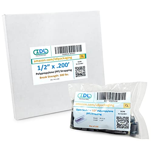 Опаковъчен материал IDL за преносими комплекти за връзване от полипропилен 1/2 (PP) - Ролка за връзване от полипропилен