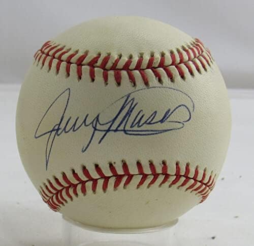 Джери Мозес Подписа Автограф Rawlings Baseball B114 - Бейзболни Топки С Автографи