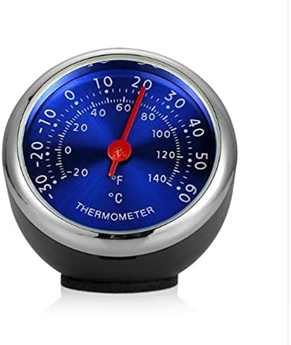 През цялата кола термометър, Авто електронен термометър 40 мм, Универсален термометър, за украса на арматурното табло на автомобила, украса за отдушник на климатика