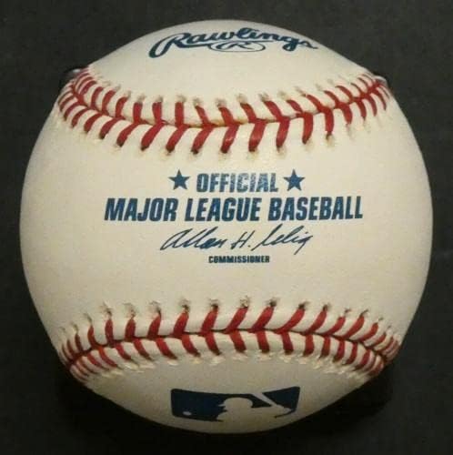 Moose Скоурон Клит Бойер Шампиони на Световните серии 1961 г. Подписаха Официалните Бейзболни Топки MLB - Бейзболни топки