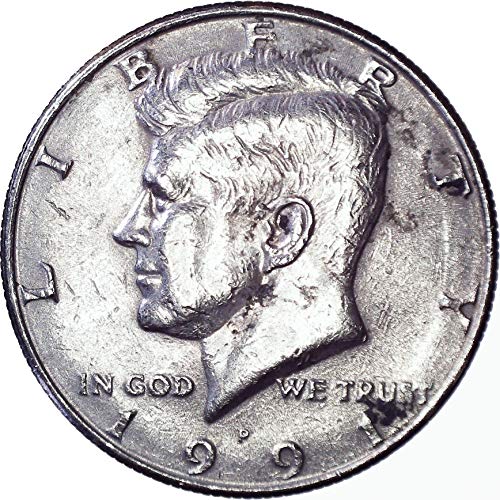 1991 P Кенеди полдоллара 50 цента е много добър