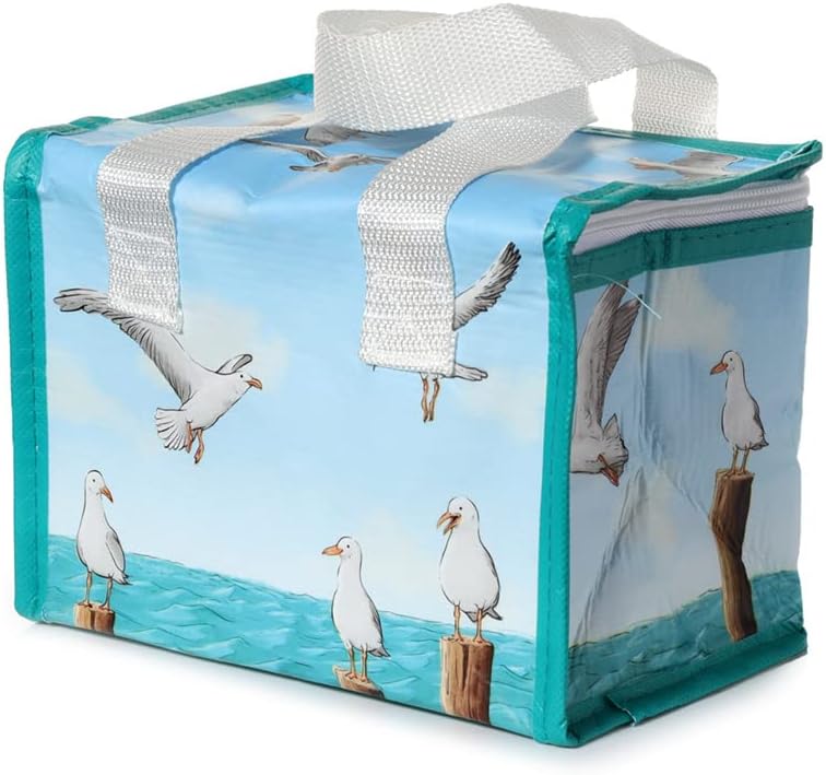 Страхотна чанта за обяд Puckator с дизайн като шамандура под формата на чайки, Направени От Рециклирани пластмасови бутилки