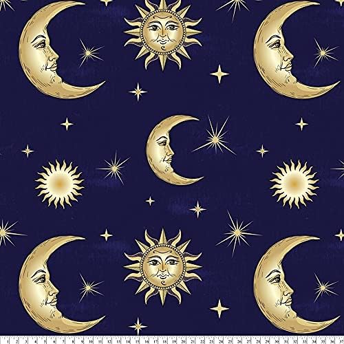Руното плат Pico Textiles Небесни луната на цялата повърхност - 8 ярда / Мультиколлекционный стил 4200