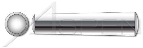 (100 бр.) M4 X 25 mm, по DIN Тип 1 Б / ISO 2339, Метричен Стандарт Конусни щифтове, неръждаема стомана AISI 303 (са 18-8)