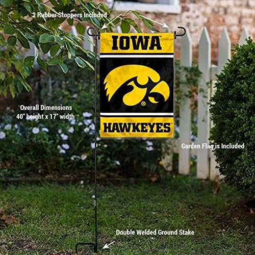 Комплект градински знамена Iowa Hawkeyes и на Каботажните за знамена