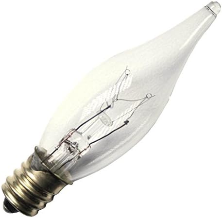 Уестингхаус Lighting 0325000 Прозрачна Лампа с нажежаема Жичка с мощност 15 W CST6 Puntino с Основа под формата на Канделябра