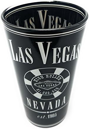 Пинтовый чаша за high rollers Лас Вегас - дизайн на черна покер чипове на 1 000 000 долара (4651703) (6)