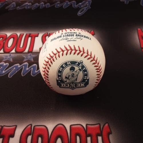 Дерек Джитър Истински Подписан от Играта на топка С Автограф от JSA LOA - Бейзболни Топки С Автографи