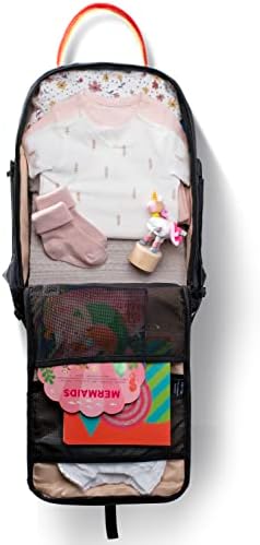Дизайнерски раница-чанта за памперси ternx Унисекс за мама и татко с ремъци за детски колички. Лека и голям пътна чанта-раница
