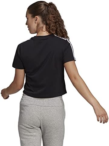 Укороченная тениска adidas Women ' s Essentials Свободно Намаляване на 3 ленти