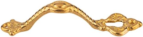 Латунное Предно закрепване за теглене на пръста С вградени в ключалката / 3 1/2 L | Дръжка С Покритие на капака замочной