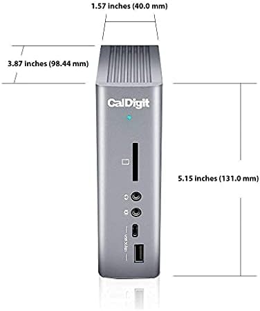 Докинг станция CalDigit TS3 Plus Thunderbolt 3 с адаптер USB-C за HDMI 2.0 b