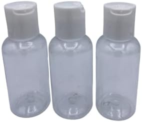 Прозрачни Пластмасови Пътни Бутилка за течности за вана и душ Тоалетни принадлежности-Шампоан, Лосион Климатик - по 3