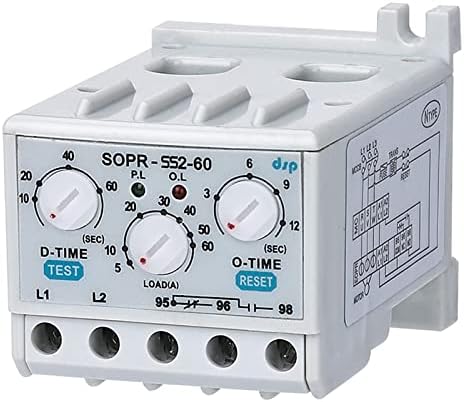 Електронно реле за претоварване PIKIS SOPR-SS2-220 Термично реле за защита на двигателя от претоварване (Оон: 90 ~ 260