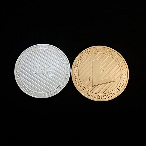 Монета на Повикване Litecoin Монета Райт Виртуална Възпоменателна Монета Litecoin Монета Мемориал Медал на Реплика Колекция