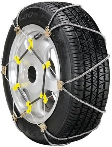 Защитна верига от Фирми SZ335 Shur Grip Super Z, дърпане верига за гуми на лек автомобил - комплект от 2 броя и Гумен