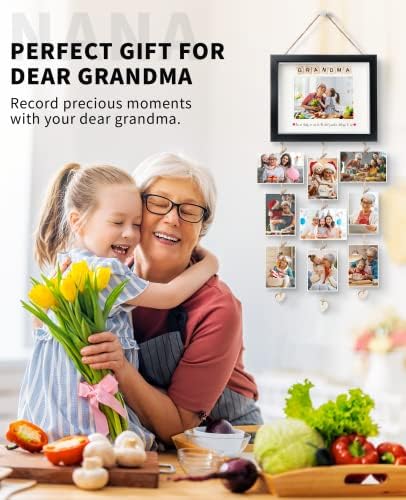 FATLODA най-Добрите Подаръци за баба - Рамки за снимки, Уникални Подаръци За Рожден Ден баба На Внучка на Внук, Подаръци баба На Внуци, Идея за подарък за Деня На Майката