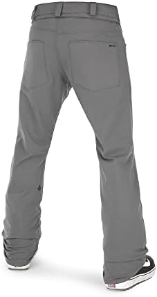 Мъжки стегнати сноубордические Volcom панталон с 5 джоба