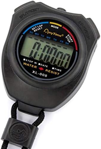 LIOOBO Хронометър Спортен Часовник Професионален Хронометър с малко екстри за Спринт Състезания по Плуване Хронометри