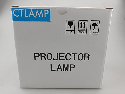 CTLAMP NP21LP/60003224 Оригинална лампа за проектор NP21LP с оригиналната крушка Вътре в лампата с кутия, Съвместима