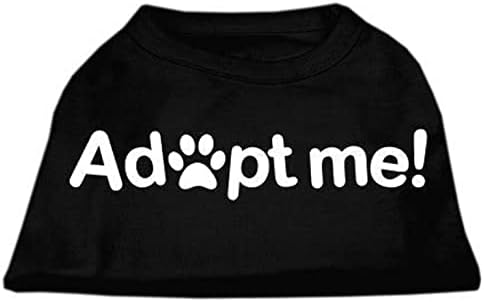 Тениска с Трафаретным принтом Mirage Pet Products Adopt Me, XX-Големи, Ярко розово