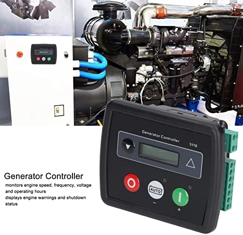 Модул контролер на генератора, контролен Панел на генератора с LCD дисплей Модул контролер Програмируем Автоматичен Контролер
