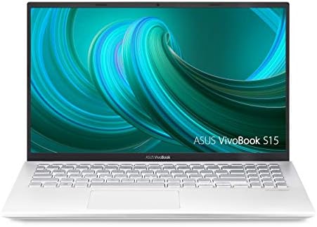 ASUS VivoBook S15 S512 Тънък и лек 15,6 FHD, процесор Intel Core i7-8565U, 8 GB оперативна памет DDR4, 256 GB PCIe NVMe SSD + 1tb HDD, Windows 10 Home, S512FA-DB71, Сребрист метал