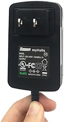 Захранващ Адаптер MyVolts 15, Съвместим с/Уплътнител за APA Power Pack 5 в 1 16547 Jump Starter - Штепсельная вилица